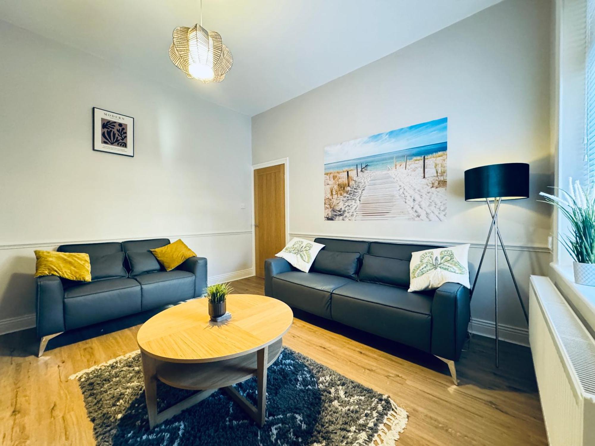 Rockcliffe Retreat, Stylish Coastal Apartment Whitley Bay Exterior photo